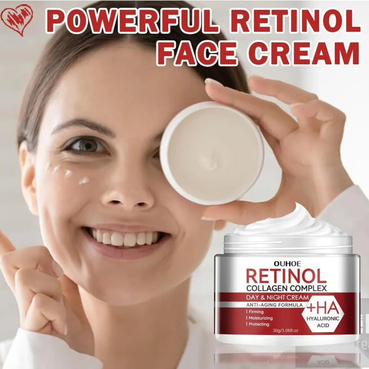Crema Facial Hidratante con Retinol – Piel Radiante y Joven