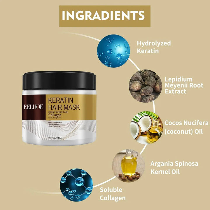 Ad Mascarilla Capilar De Colágeno For Cabello Dañado( importado de Suiza)