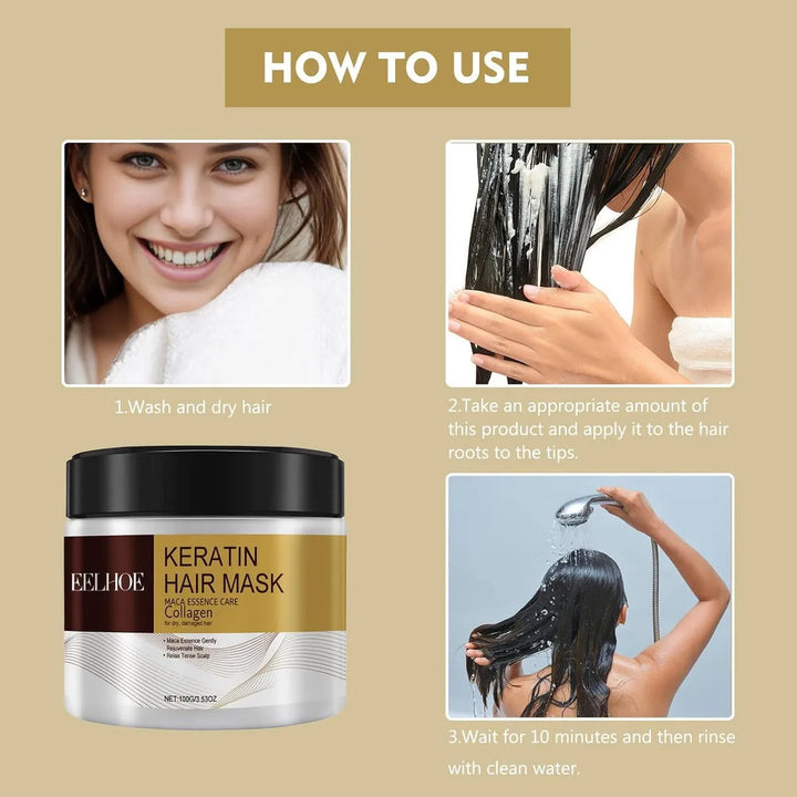 Ad Mascarilla Capilar De Colágeno For Cabello Dañado( importado de Suiza)
