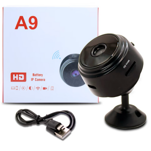 Cámara Espía A9 + Memoria 64GB + Accesorios Exclusivos-KIT PREMIUM A9