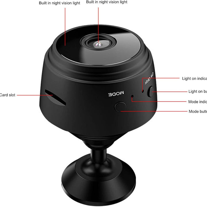 Cámara Espía A9 + Memoria 64GB + Accesorios Exclusivos-KIT PREMIUM A9