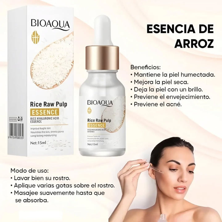 Serum De Arroz Bioaqua X2 com vitamina k (Compra uno y llévate otro gratis!)