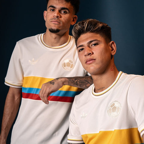 Camiseta Colombia Anniversary Original 100 anos- (PAGA 1 Y LLEVA 2)